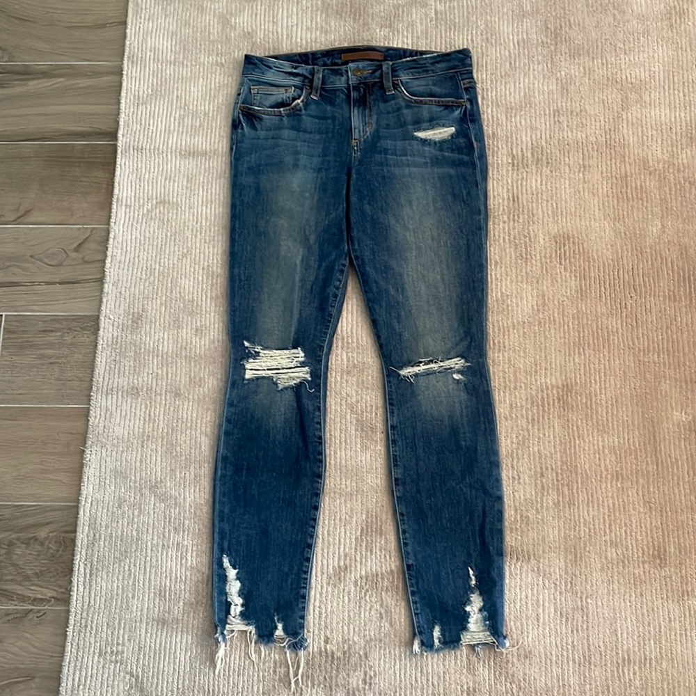 Joe’s Jeans Distressed Skinny Ankle Fit